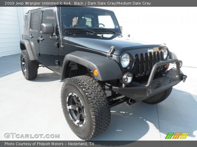 2009 Jeep Wrangler Unlimited X 4x4 in Black