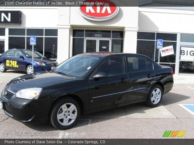 2006 Chevrolet Malibu LT Sedan in Black