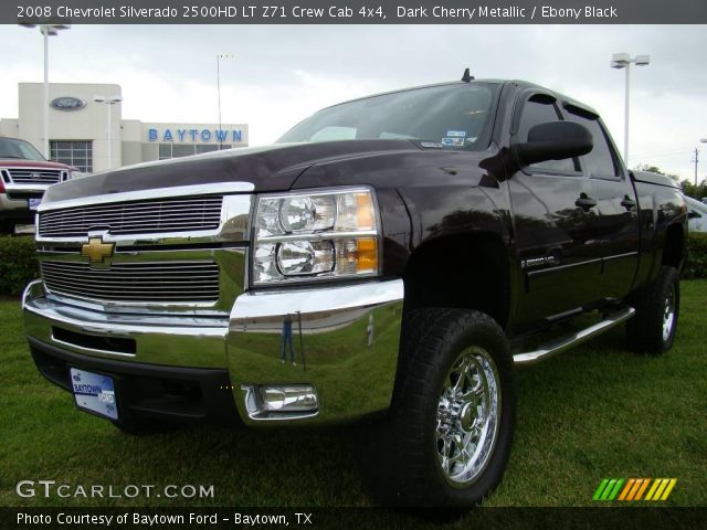 2008 Chevrolet Silverado 2500HD LT Z71 Crew Cab 4x4 in Dark Cherry Metallic