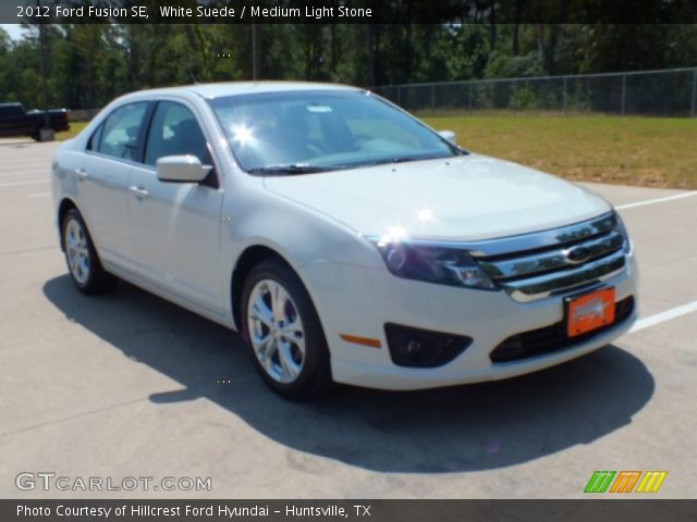 2012 Ford Fusion SE in White Suede