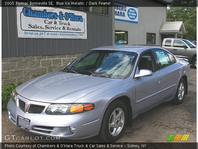 2005 Pontiac Bonneville SE in Blue Ice Metallic