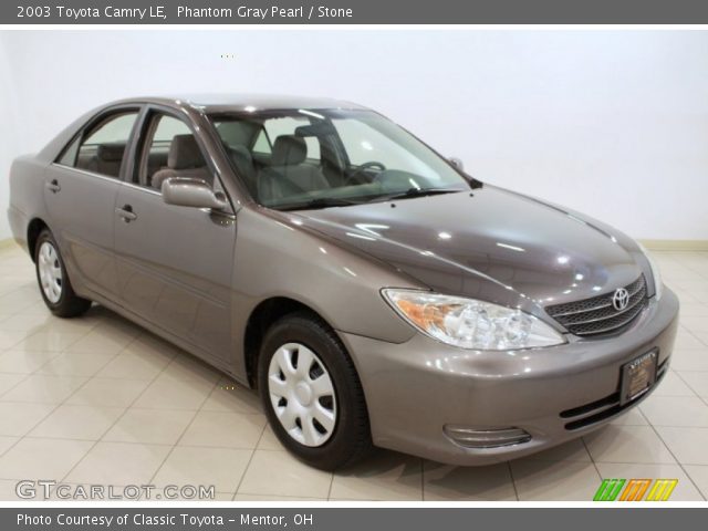 2003 Toyota Camry LE in Phantom Gray Pearl