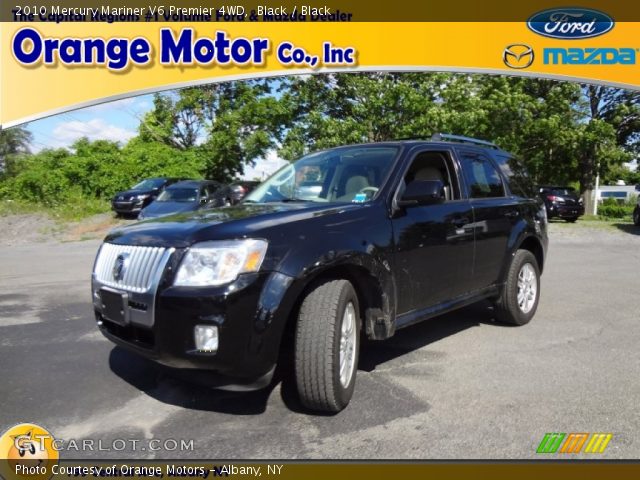 2010 Mercury Mariner V6 Premier 4WD in Black