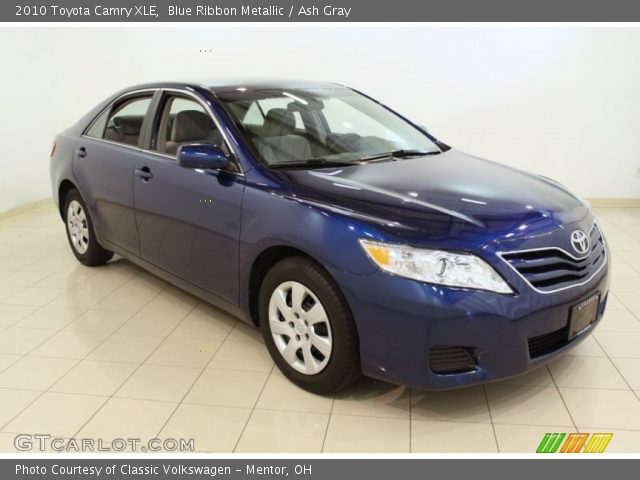 2010 Toyota Camry XLE in Blue Ribbon Metallic