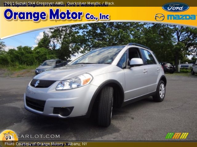 2011 Suzuki SX4 Crossover AWD in Quicksilver Metallic