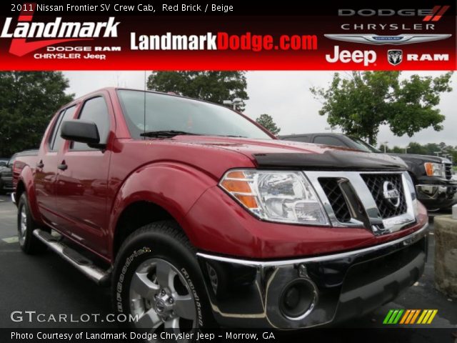 2011 Nissan Frontier SV Crew Cab in Red Brick