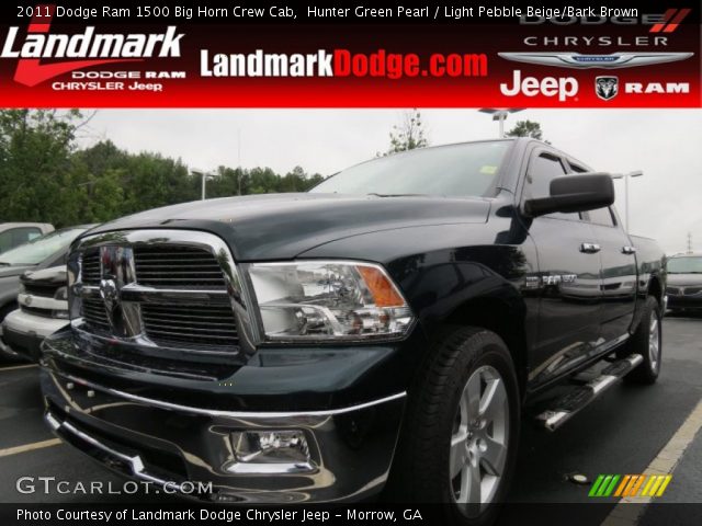 2011 Dodge Ram 1500 Big Horn Crew Cab in Hunter Green Pearl