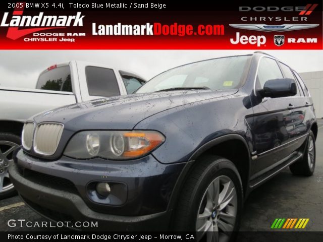 2005 BMW X5 4.4i in Toledo Blue Metallic