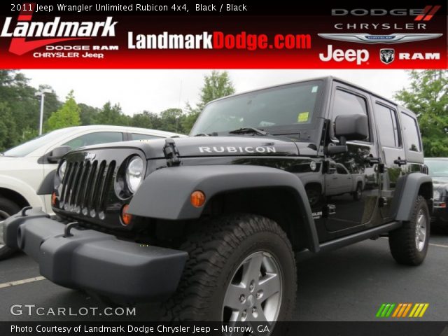 2011 Jeep Wrangler Unlimited Rubicon 4x4 in Black