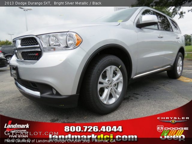 2013 Dodge Durango SXT in Bright Silver Metallic