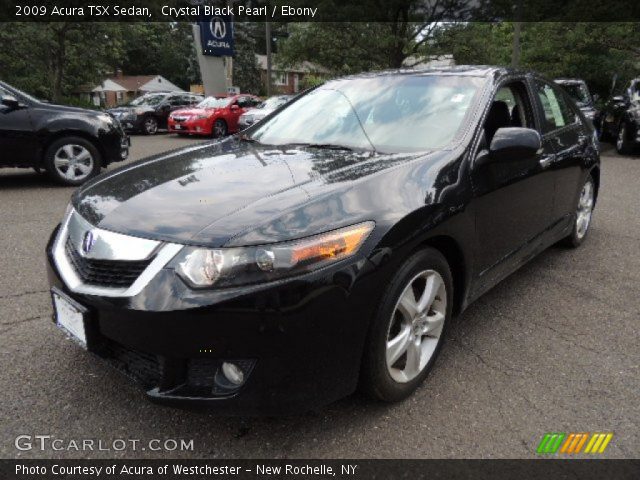 2009 Acura TSX Sedan in Crystal Black Pearl