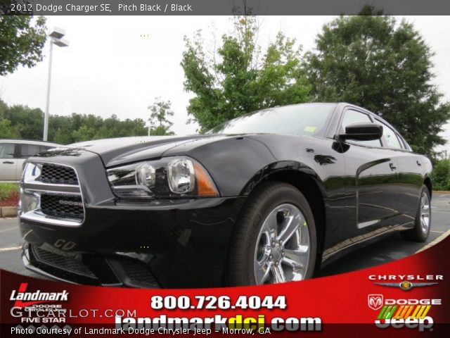 2012 Dodge Charger SE in Pitch Black