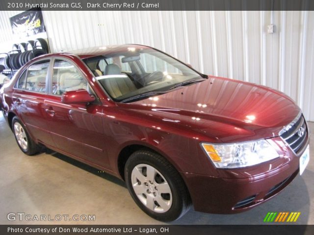 2010 Hyundai Sonata GLS in Dark Cherry Red