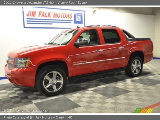 2011 Chevrolet Avalanche LTZ 4x4 in Victory Red