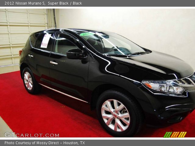 2012 Nissan Murano S in Super Black