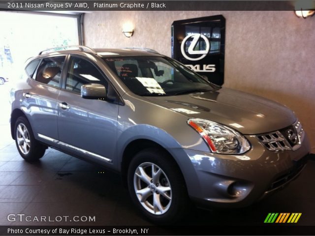 2011 Nissan Rogue SV AWD in Platinum Graphite