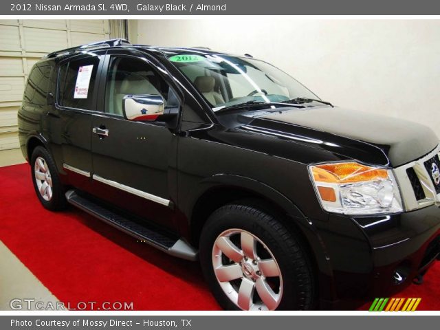 2012 Nissan Armada SL 4WD in Galaxy Black