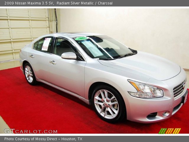 2009 Nissan Maxima 3.5 SV in Radiant Silver Metallic