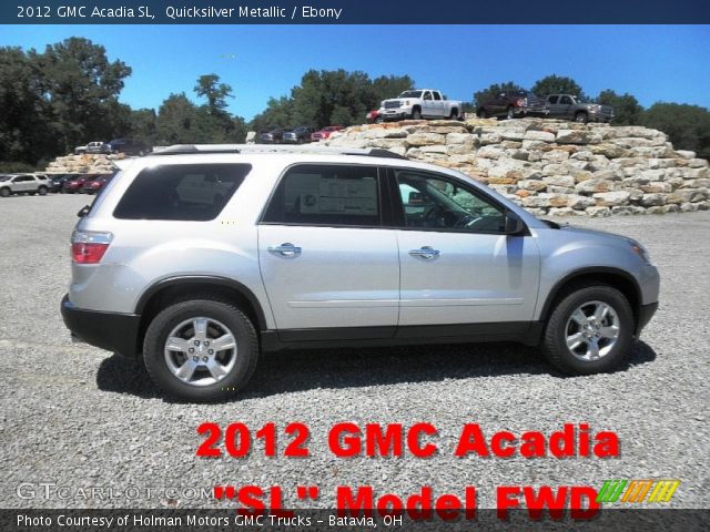 2012 GMC Acadia SL in Quicksilver Metallic