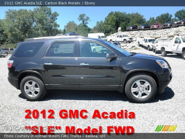 2012 GMC Acadia SLE in Carbon Black Metallic