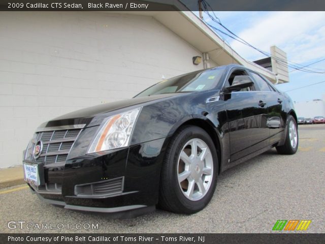 2009 Cadillac CTS Sedan in Black Raven