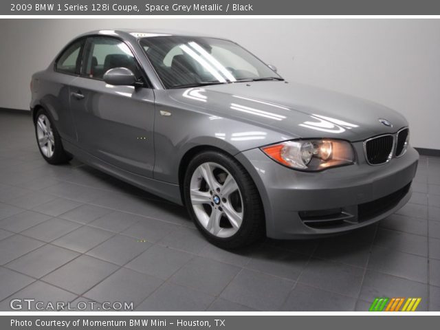 2009 BMW 1 Series 128i Coupe in Space Grey Metallic