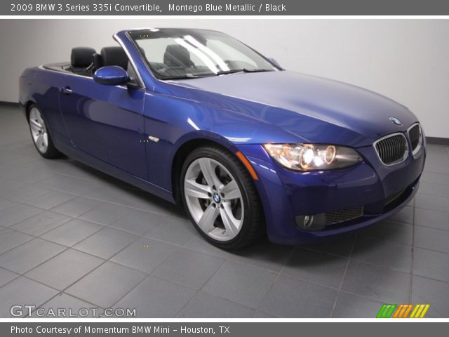 2009 BMW 3 Series 335i Convertible in Montego Blue Metallic