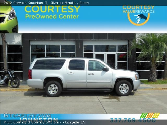 2012 Chevrolet Suburban LT in Silver Ice Metallic