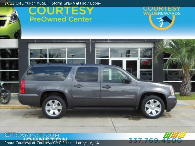 2011 GMC Yukon XL SLT in Storm Gray Metallic