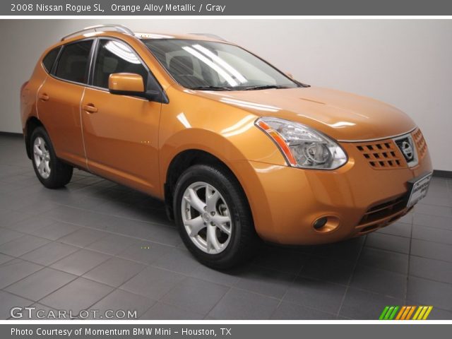 2008 Nissan Rogue SL in Orange Alloy Metallic