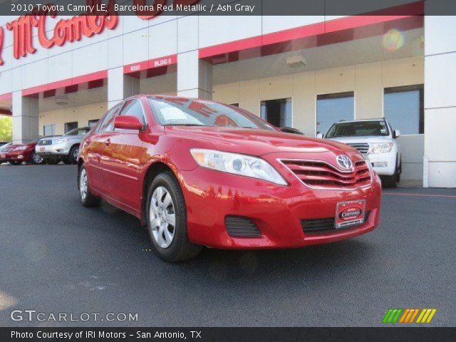 2010 Toyota Camry LE in Barcelona Red Metallic
