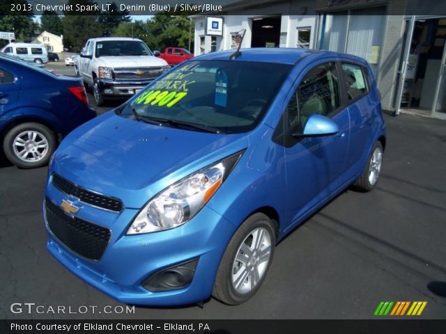 2013 Chevrolet Spark LT in Denim (Blue)
