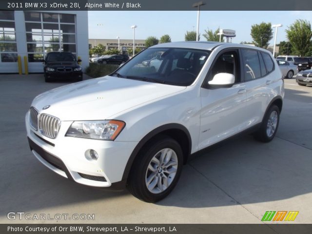2011 BMW X3 xDrive 28i in Alpine White