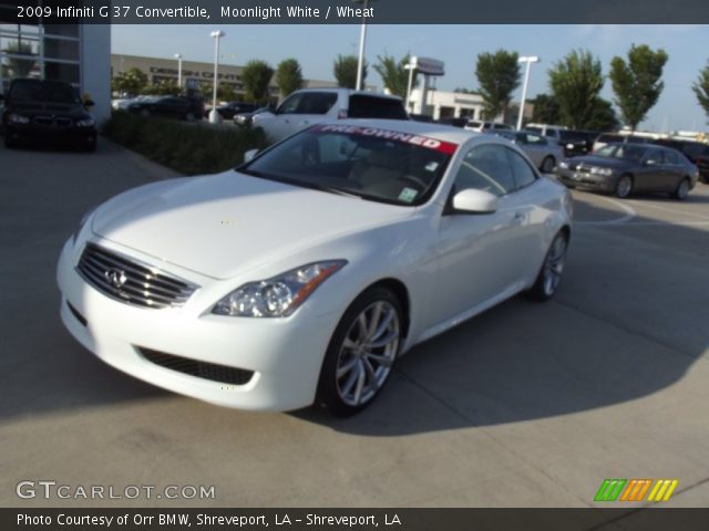 2009 Infiniti G 37 Convertible in Moonlight White