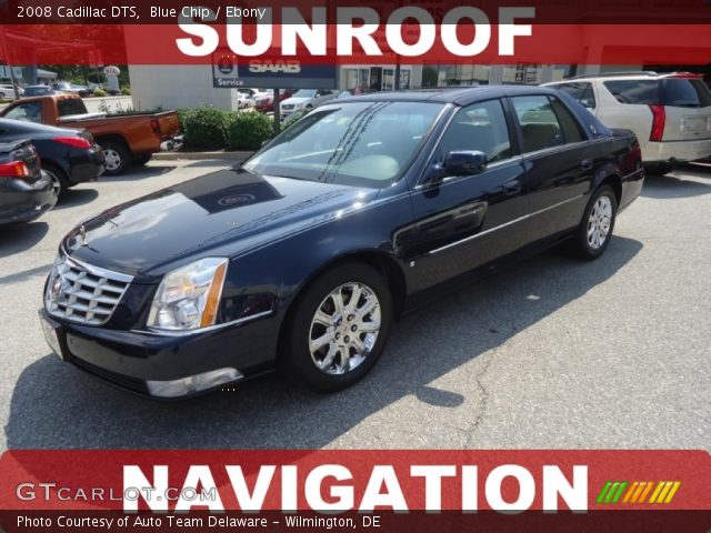 2008 Cadillac DTS  in Blue Chip