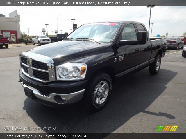 2007 Dodge Ram 2500 ST Quad Cab in Brilliant Black