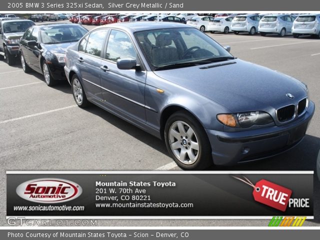 2005 BMW 3 Series 325xi Sedan in Silver Grey Metallic