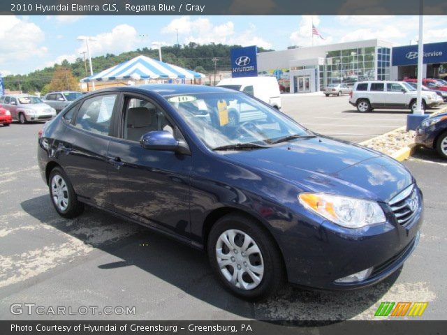 2010 Hyundai Elantra GLS in Regatta Blue
