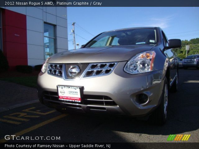 2012 Nissan Rogue S AWD in Platinum Graphite