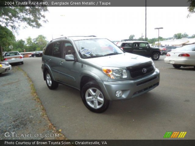 2004 Toyota RAV4 4WD in Everglade Green Metallic