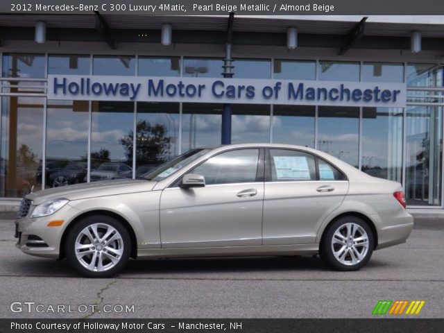 2012 Mercedes-Benz C 300 Luxury 4Matic in Pearl Beige Metallic