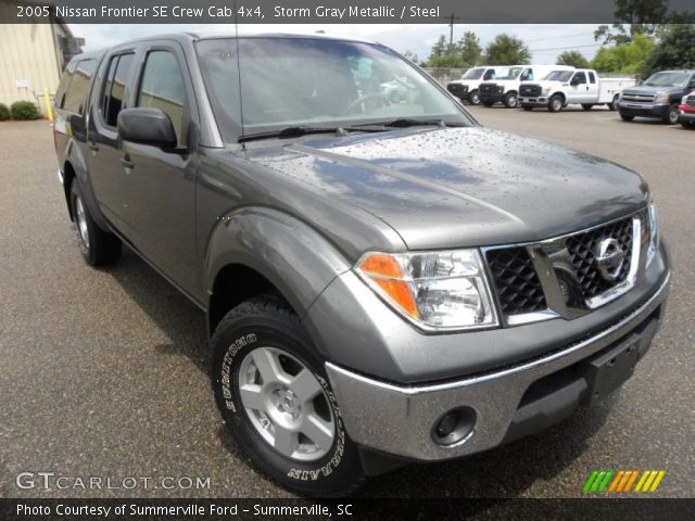 2005 Nissan Frontier SE Crew Cab 4x4 in Storm Gray Metallic