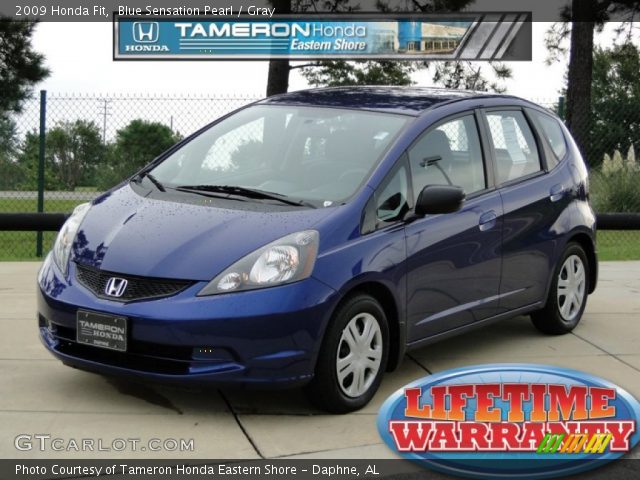 2009 Honda Fit  in Blue Sensation Pearl
