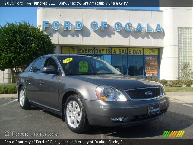 2006 Ford Five Hundred SEL in Dark Shadow Grey Metallic