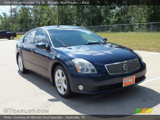 2006 Nissan Maxima 3.5 SE in Majestic Blue Metallic