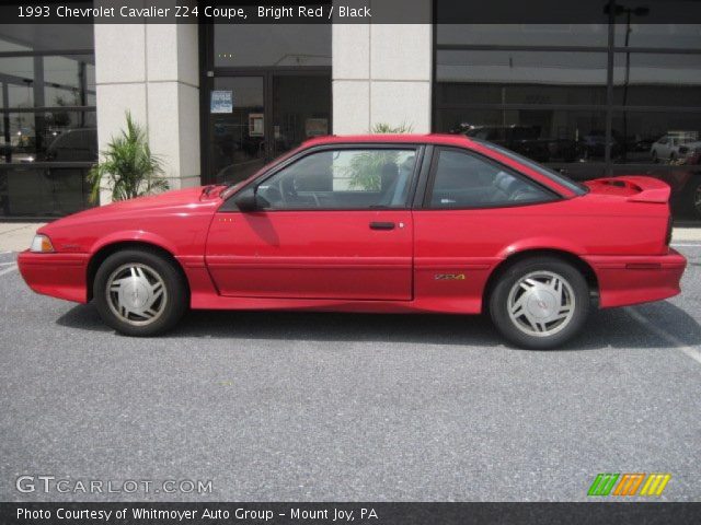 1993 Chevrolet Cavalier Z24 Coupe in Bright Red