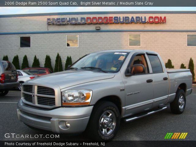 2006 Dodge Ram 2500 Sport Quad Cab in Bright Silver Metallic