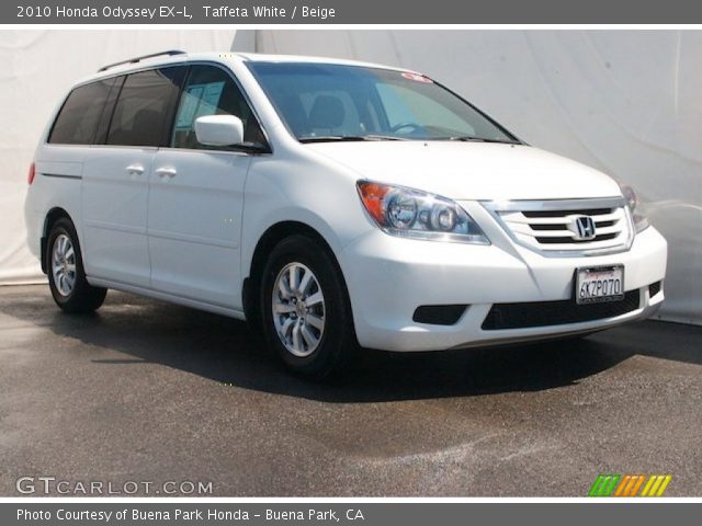 2010 Honda Odyssey EX-L in Taffeta White