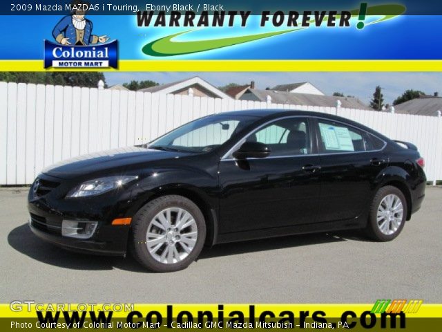 2009 Mazda MAZDA6 i Touring in Ebony Black