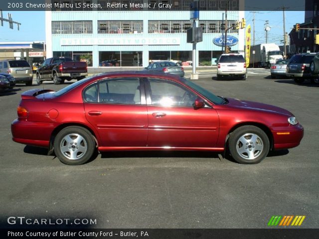 2003 Chevrolet Malibu LS Sedan in Redfire Metallic